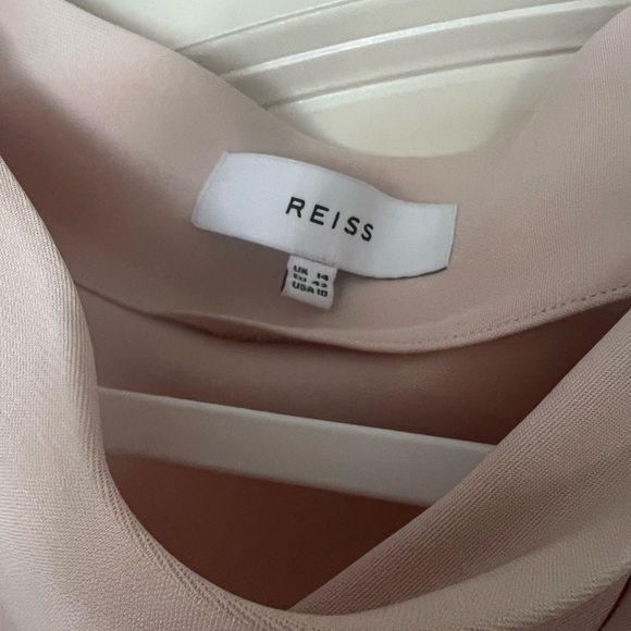 Reiss Pale Mauve/cream colored dress for work or dinner - Picture 2 of 8